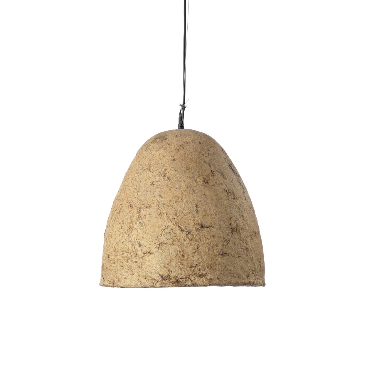 The Savana Pendant - Mud - L on a white background