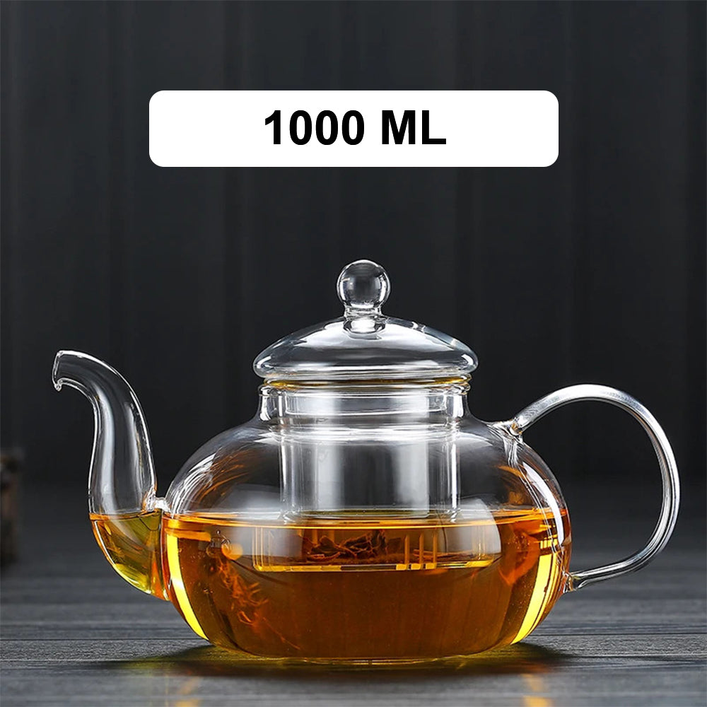 Glass Heat-Resistant Teapot Set Japanese Style