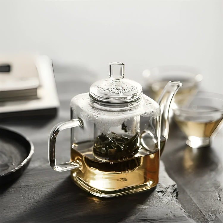 Japanese Heat Resistant Glass Teapot With Filter