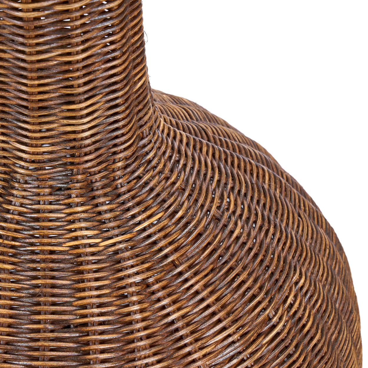 The Amphora Pendant - Dark Walnut Close View