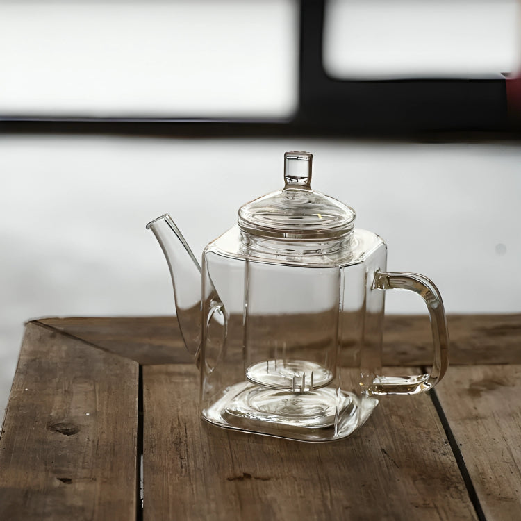 Japanese Heat Resistant Glass Teapot With Filter