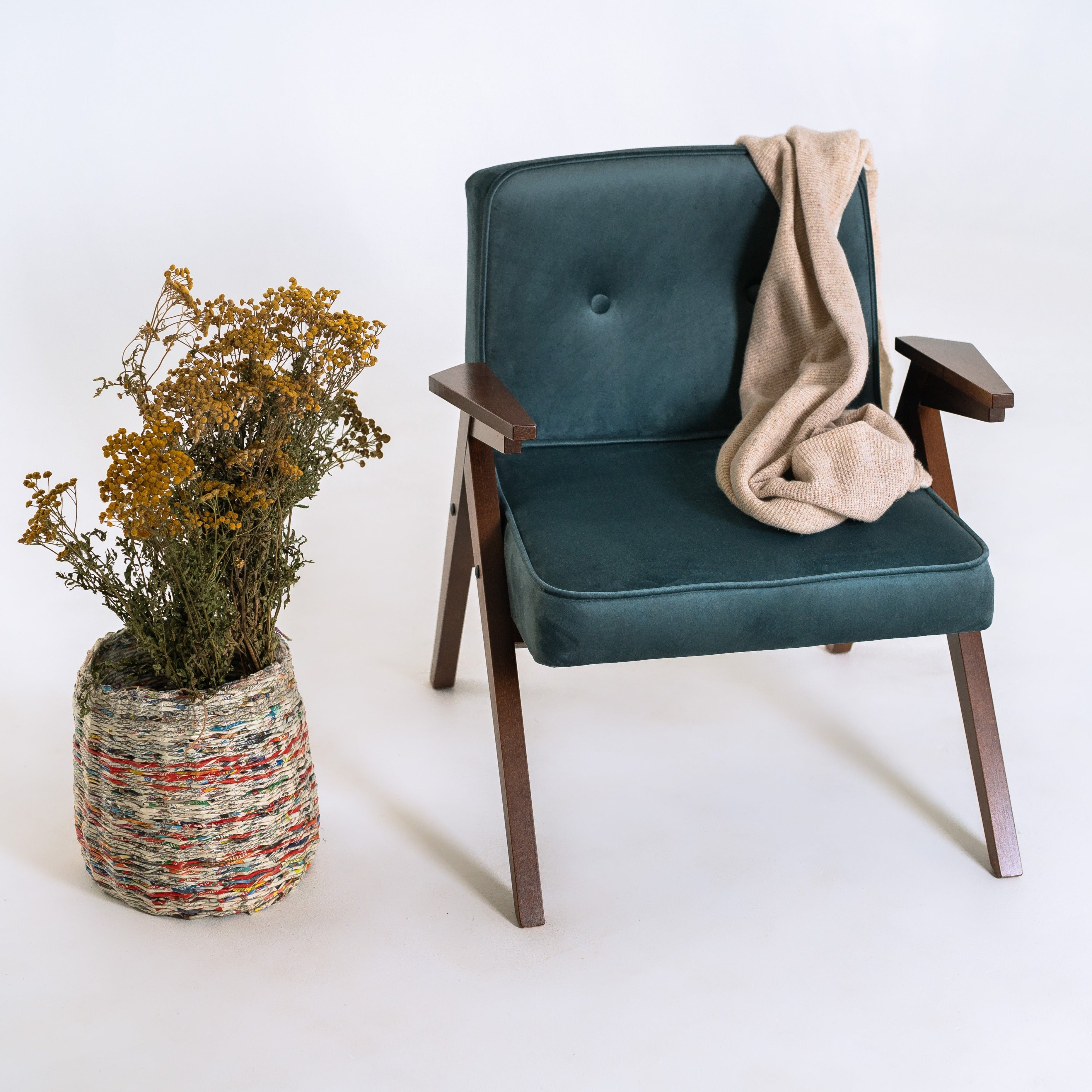 VINC Armchair - Blueberry Nutty