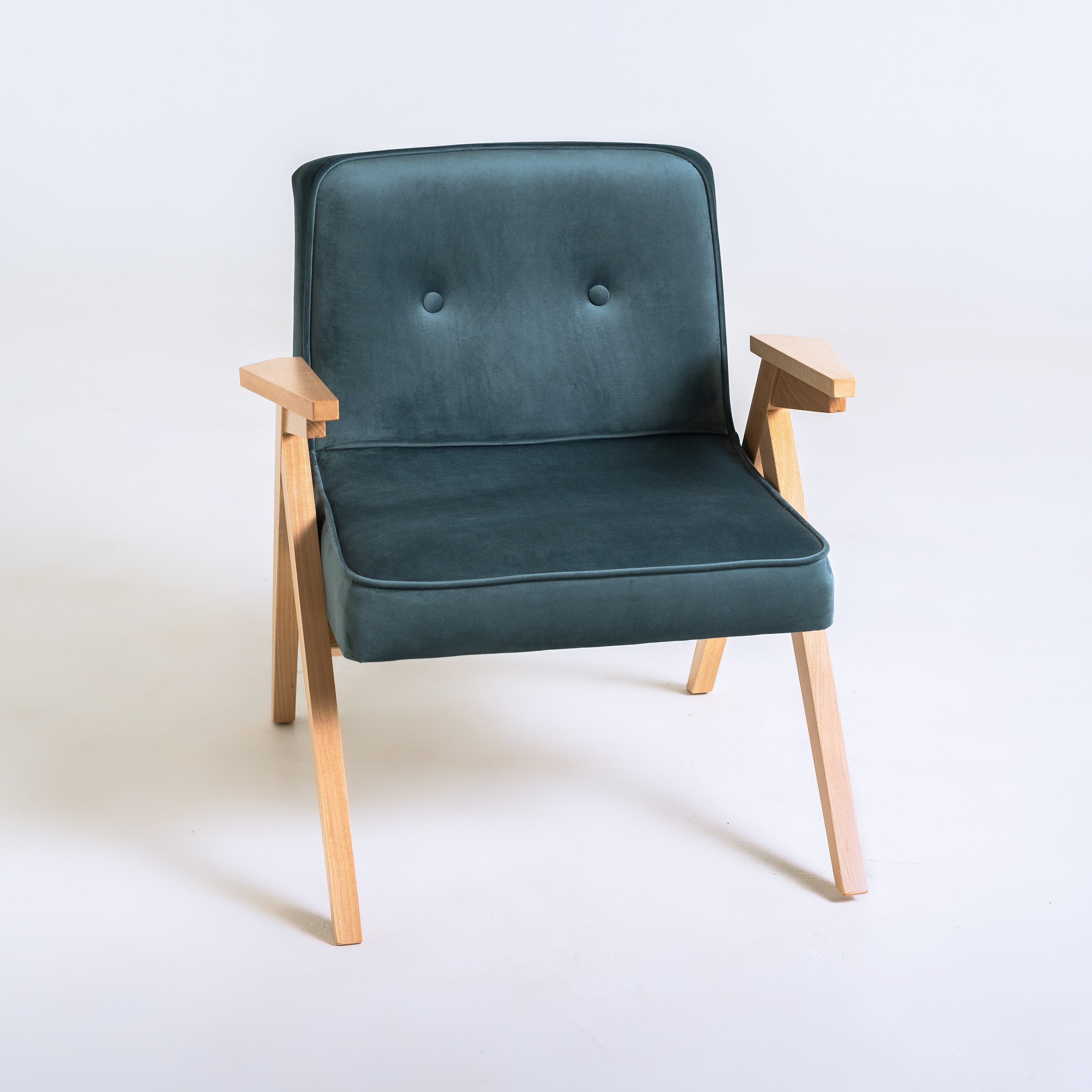 VINC Armchair - Blueberry Natural