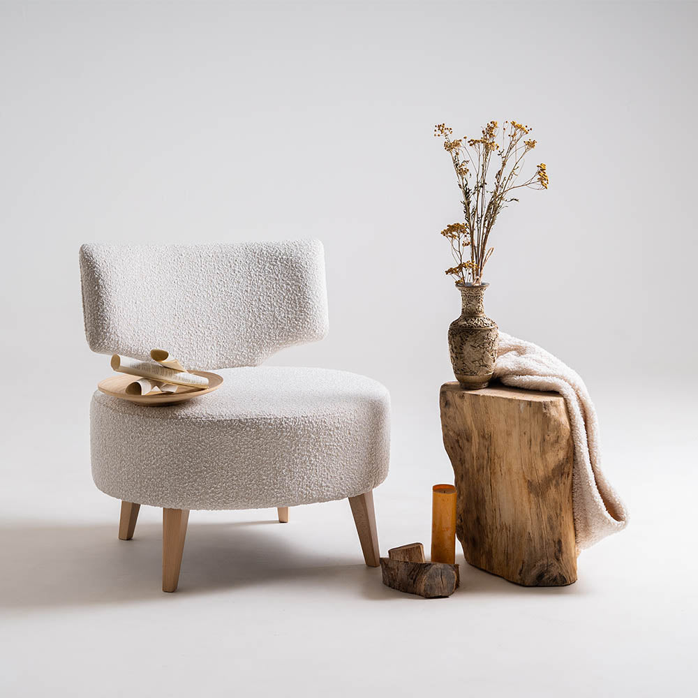 FLIPPIN Armchair White Interior