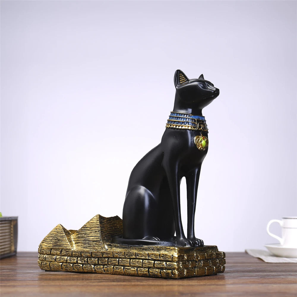 Egyptian Cat God Wine Bottle Holder