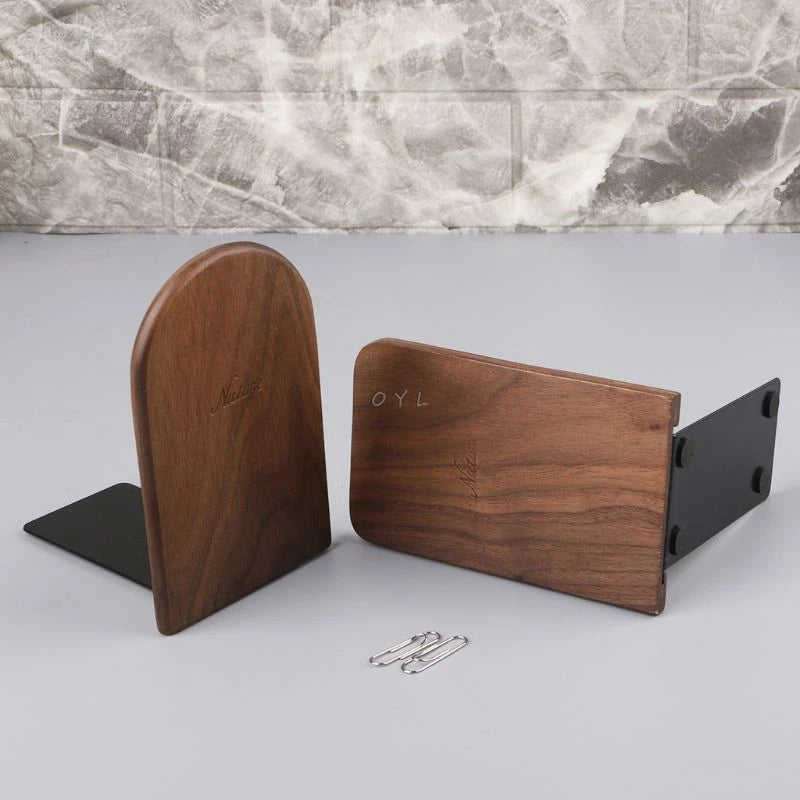Walnut Wooden Desktop Organizer