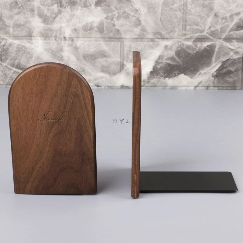 Walnut Wooden Desktop Organizer