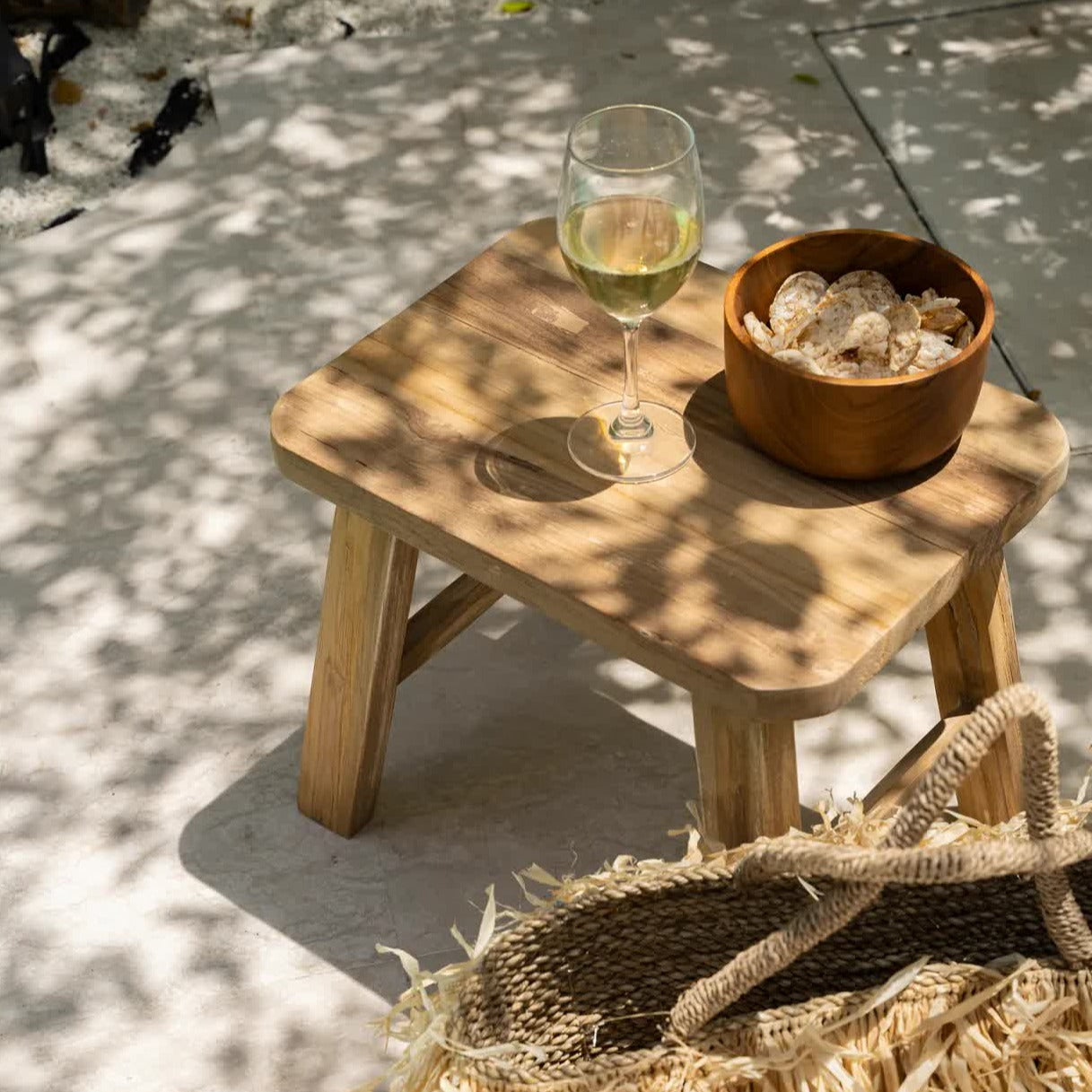 The QUINCY Stool - Natural