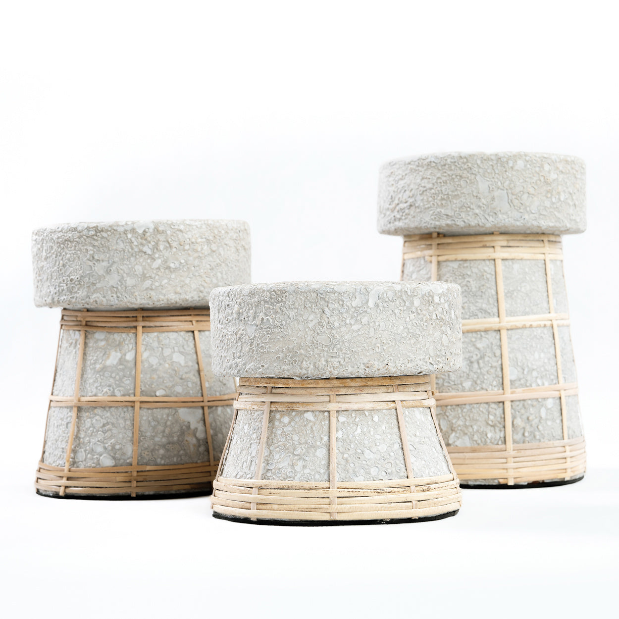 THE SERENE Candle Holder - Concrete Natural