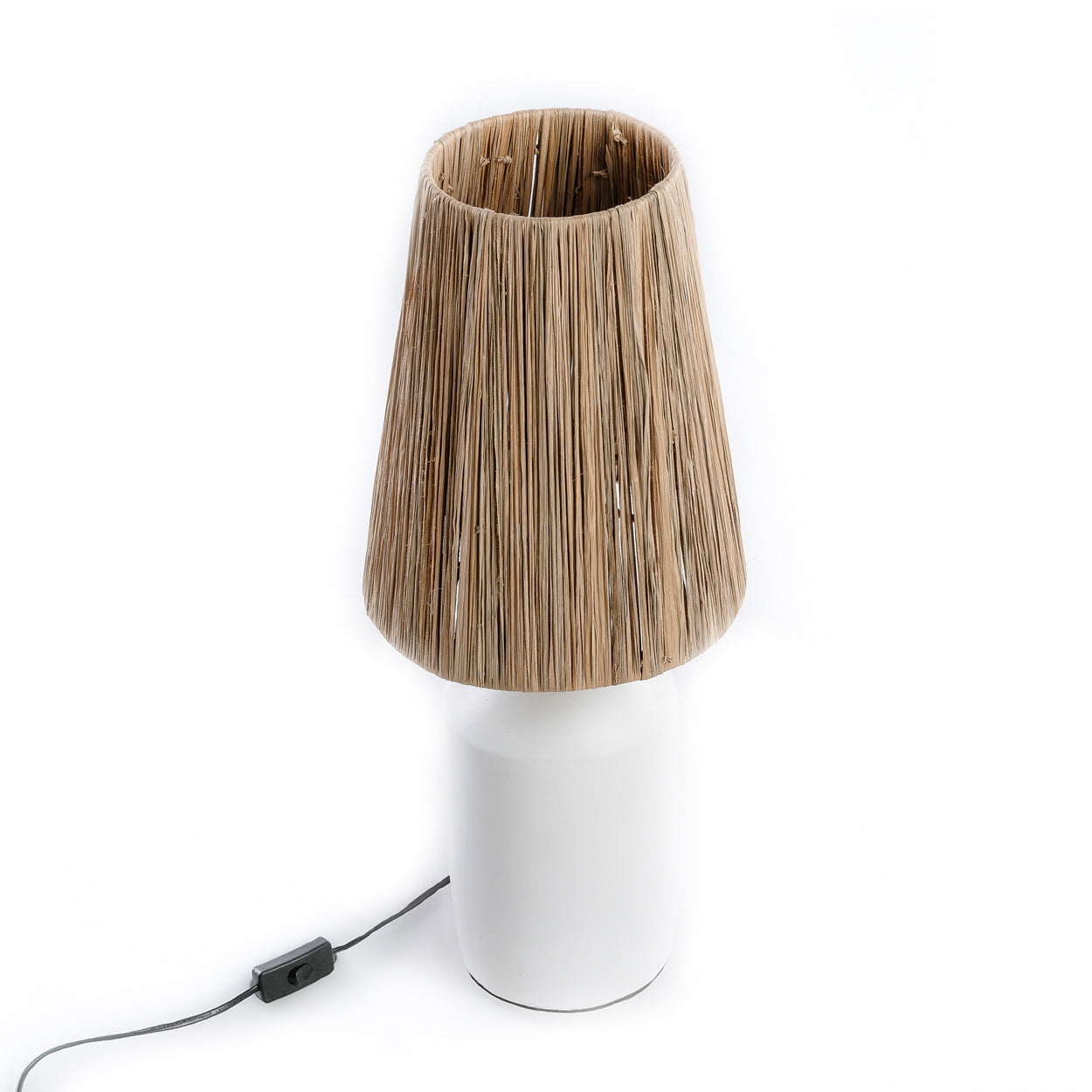 The BEDOUIN Table Lamp - White Natural