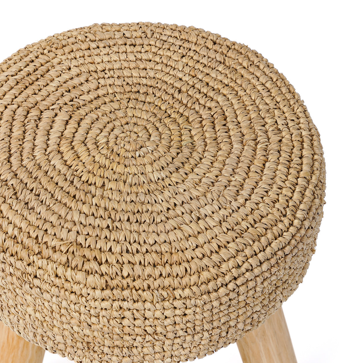 The RAFFIA Stool - Natural