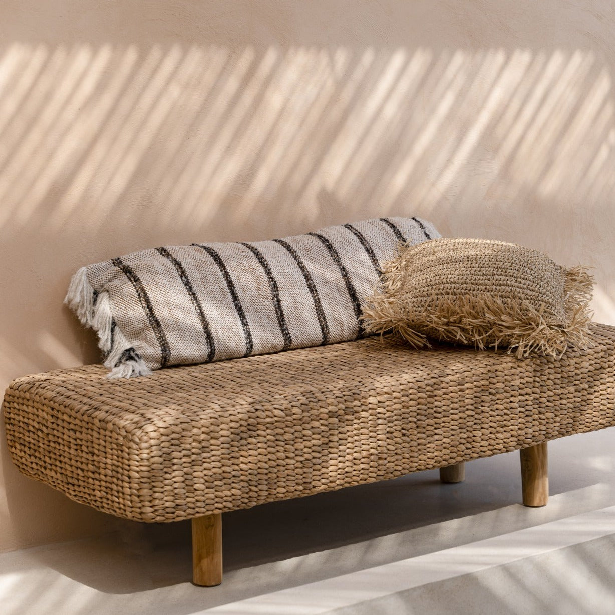 The Water Hyacinth Bench