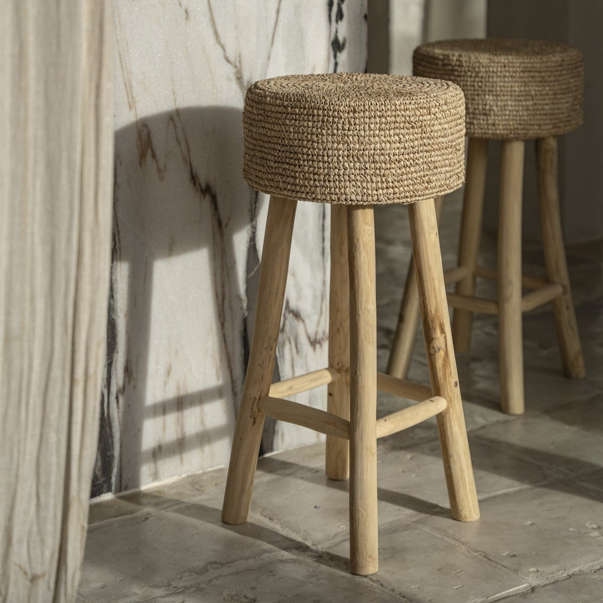 The RAFFIA Bar Stool