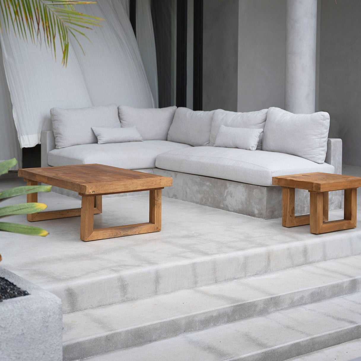 The Reclaimed Teak Coffee Table - Natural