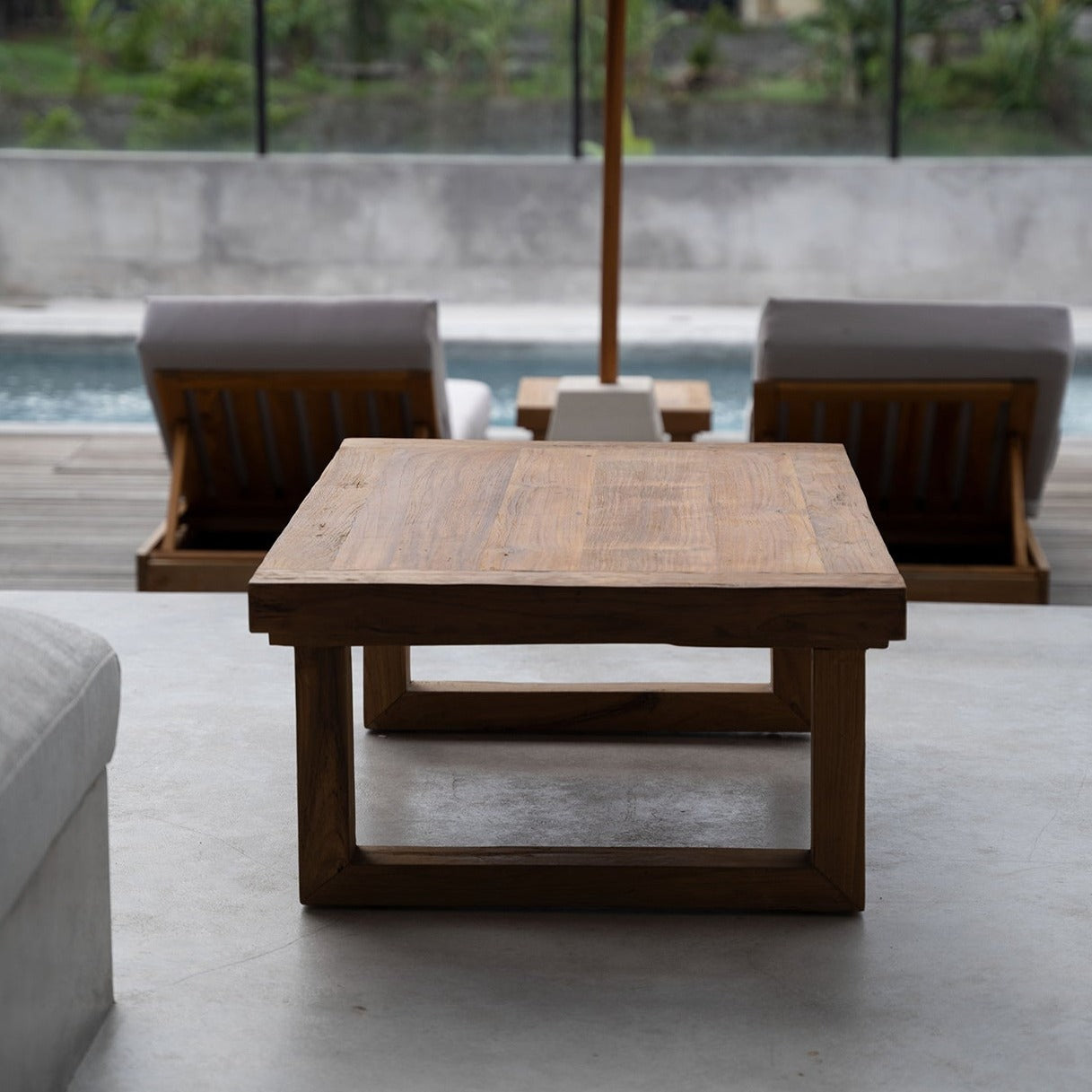 The Reclaimed Teak Coffee Table - Natural