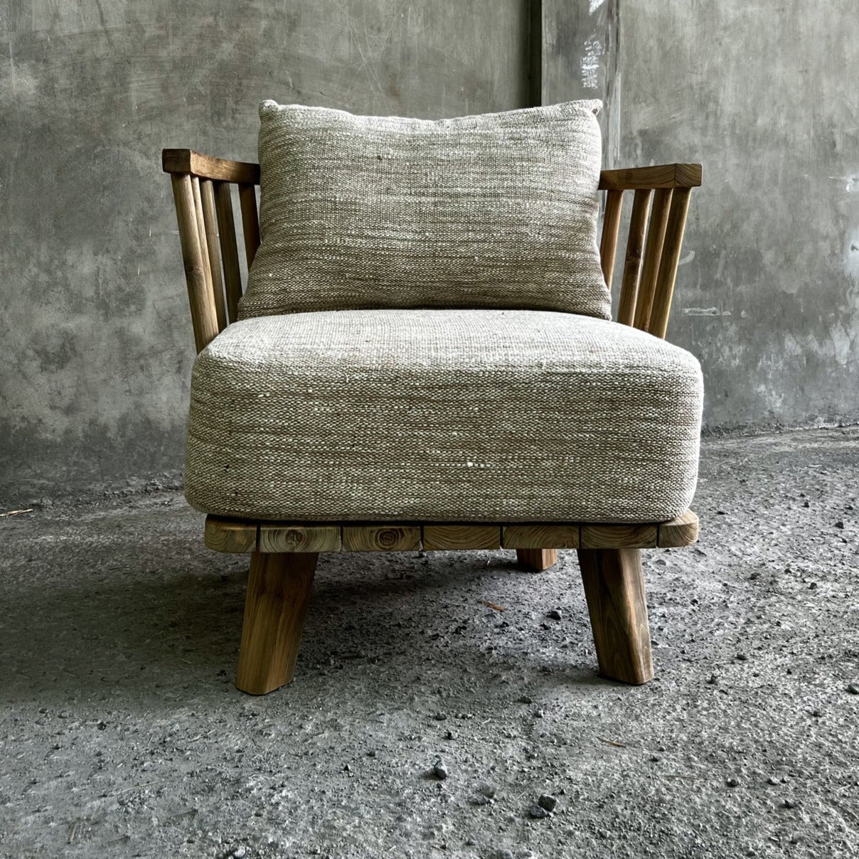 The Malawi One Seater - Natural Beige