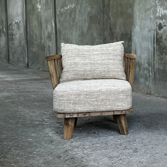 The Malawi One Seater - Natural Beige
