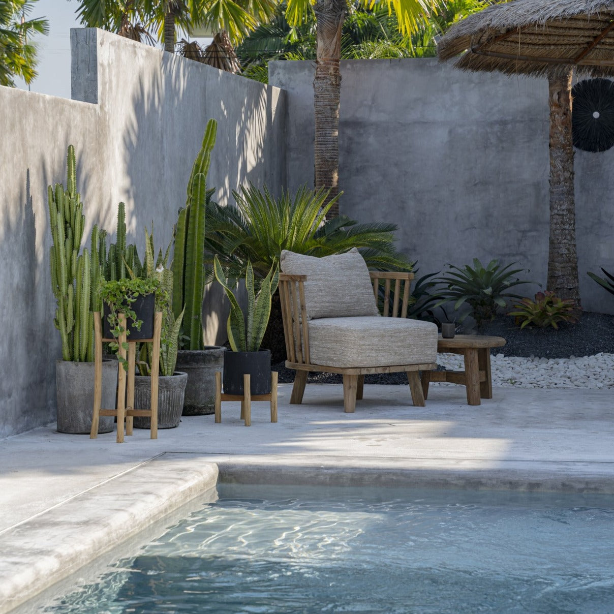 The Malawi One Seater - Natural Beige