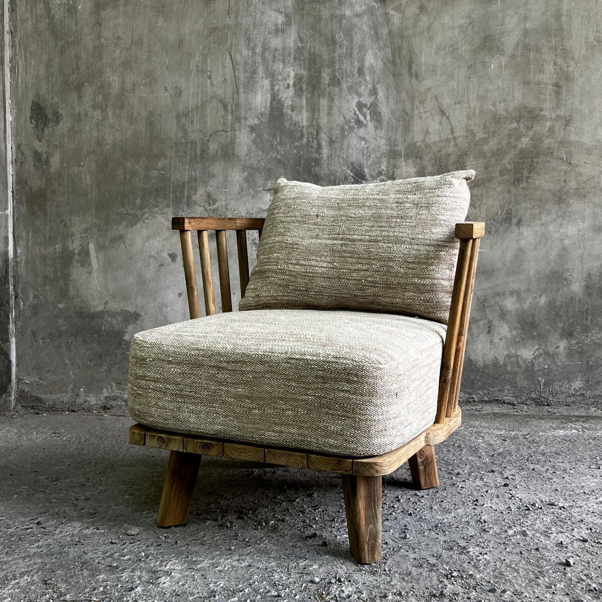 The Malawi One Seater - Natural Beige