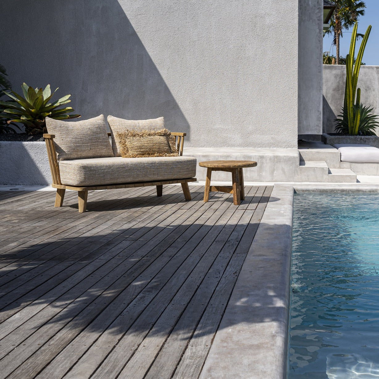 The Malawi Two Seater - Natural Beige