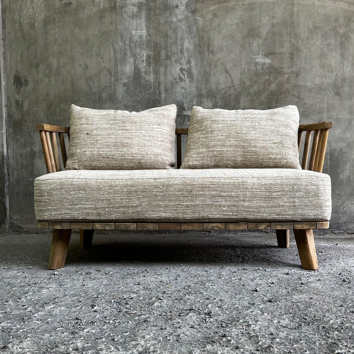 The Malawi Two Seater - Natural Beige