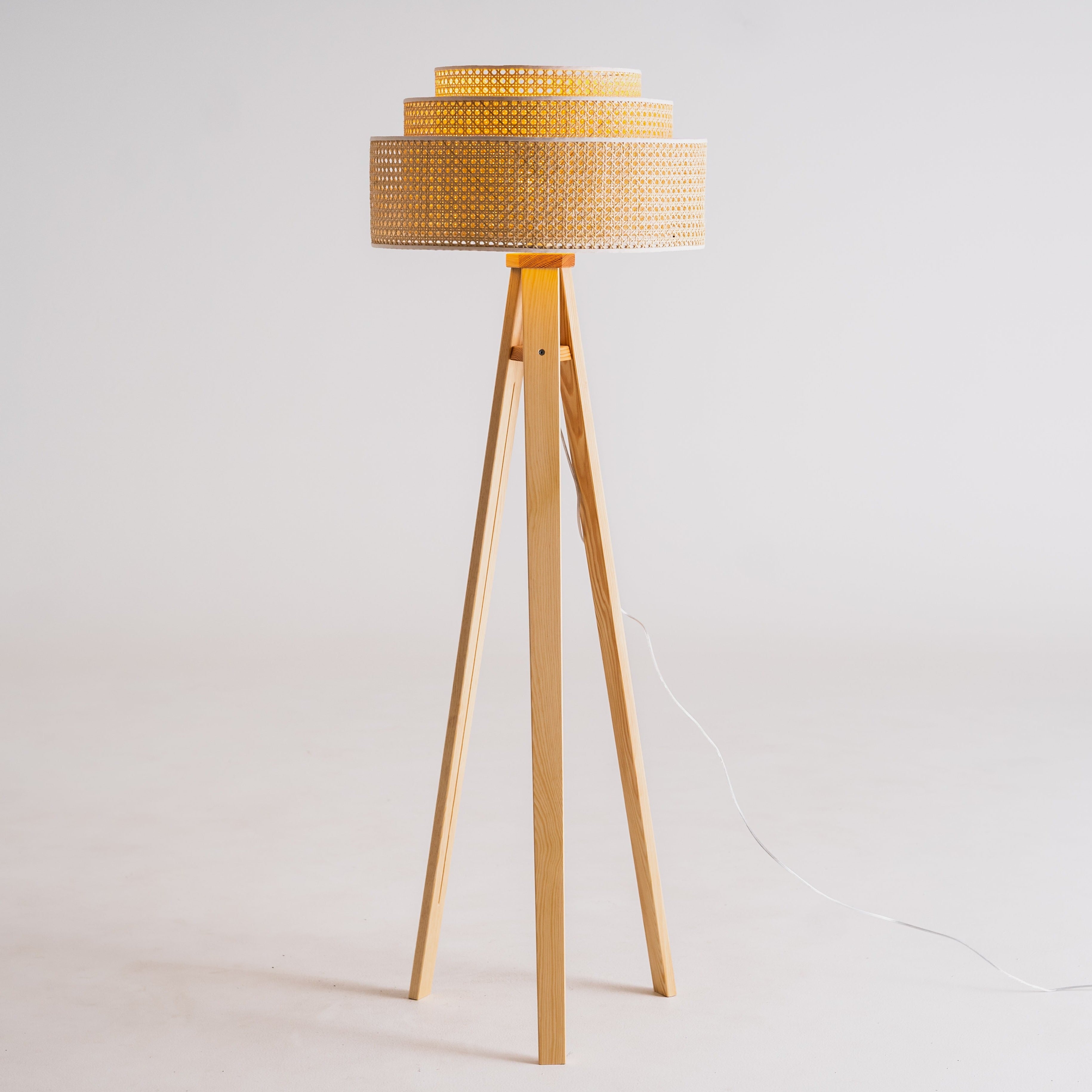 FLETE Floor Lamp 3R Natural