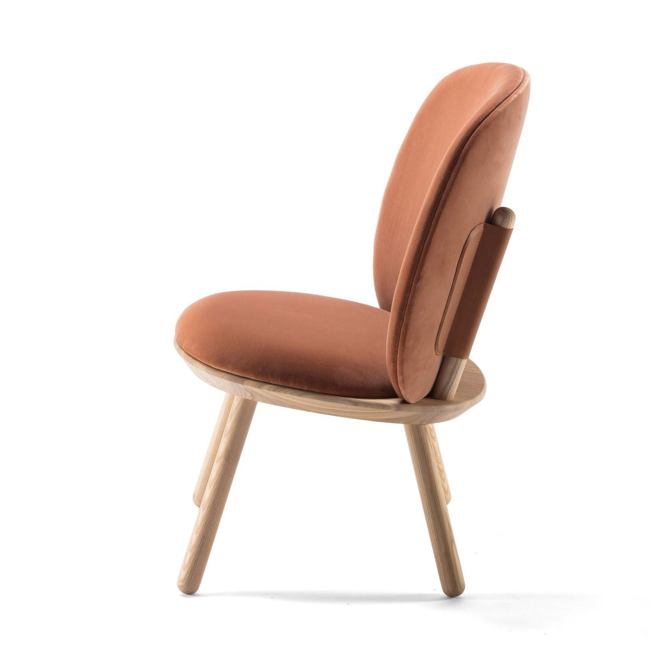 NAIVE Low Chair Terracotta