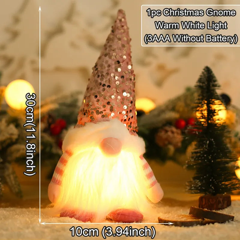 Faceless Gnome Doll For Christmas Home