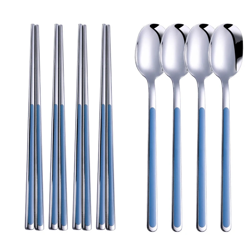 Korean Cutlery Set From Stainless Steel