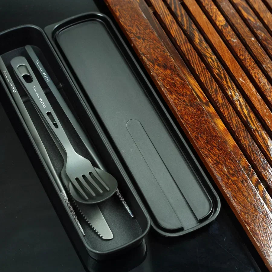 Pure Titanium Tableware Set