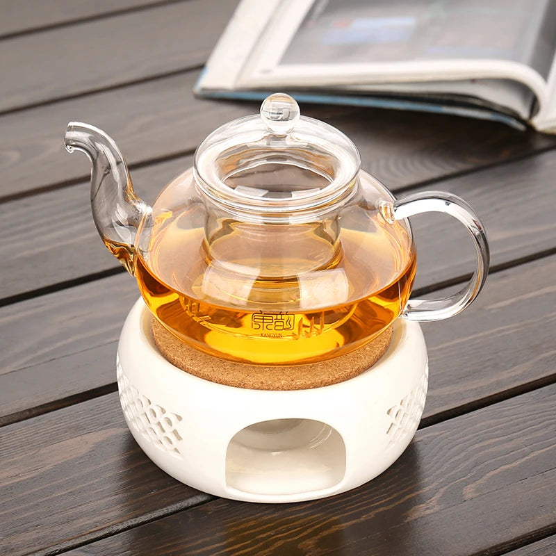 Glass Heat-Resistant Teapot Set Japanese Style