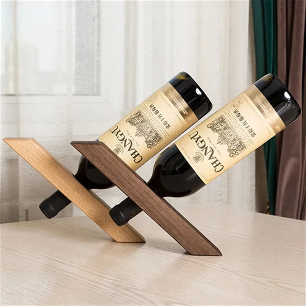 Wooden Wine Bottle Rack