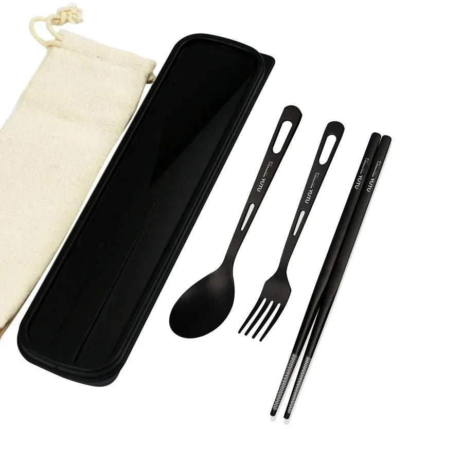 Pure Titanium Tableware Set