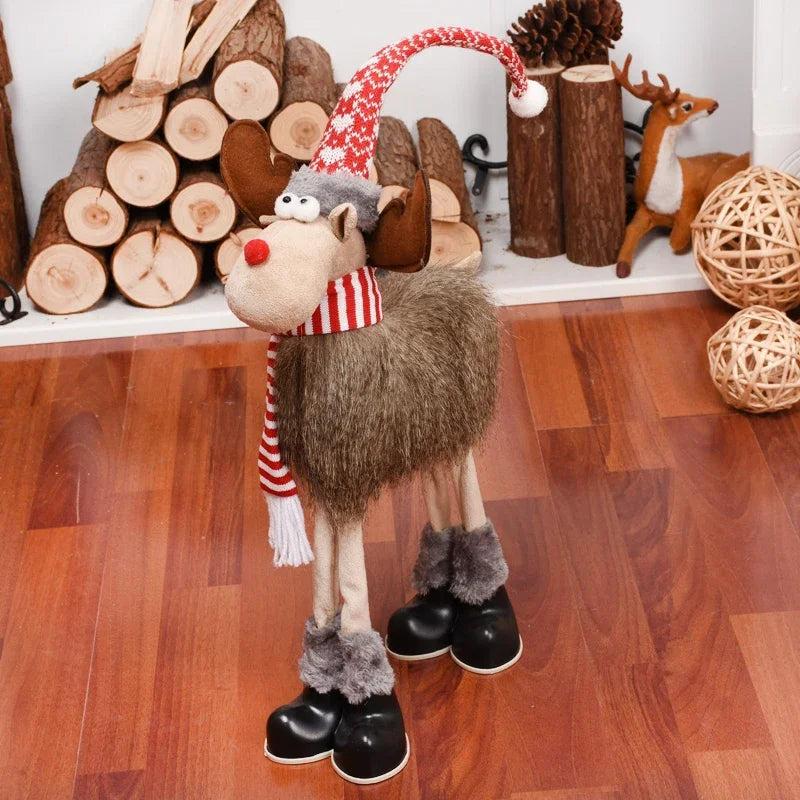 Retractable Reindeer Doll For Christmas