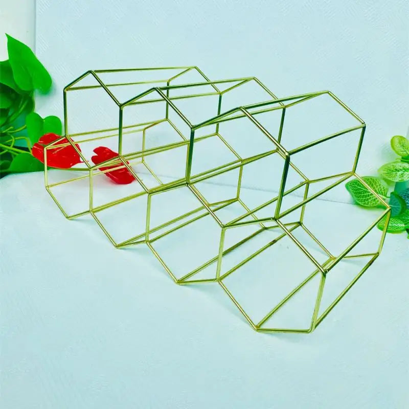 Modern Metal Wine Rack