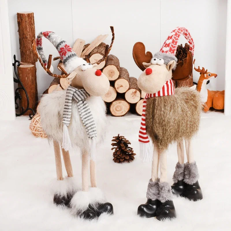 Retractable Reindeer Doll For Christmas
