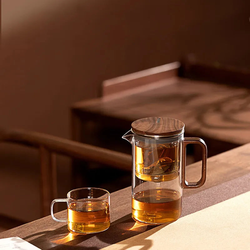 SAMADOYO Elegant Glass Teapot