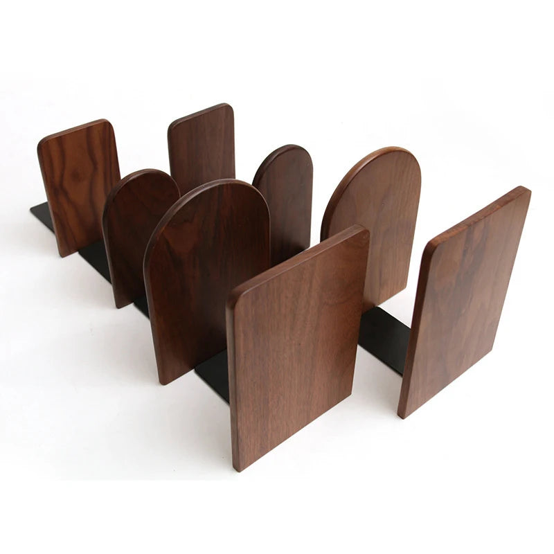 Nature Wooden Book Organizer