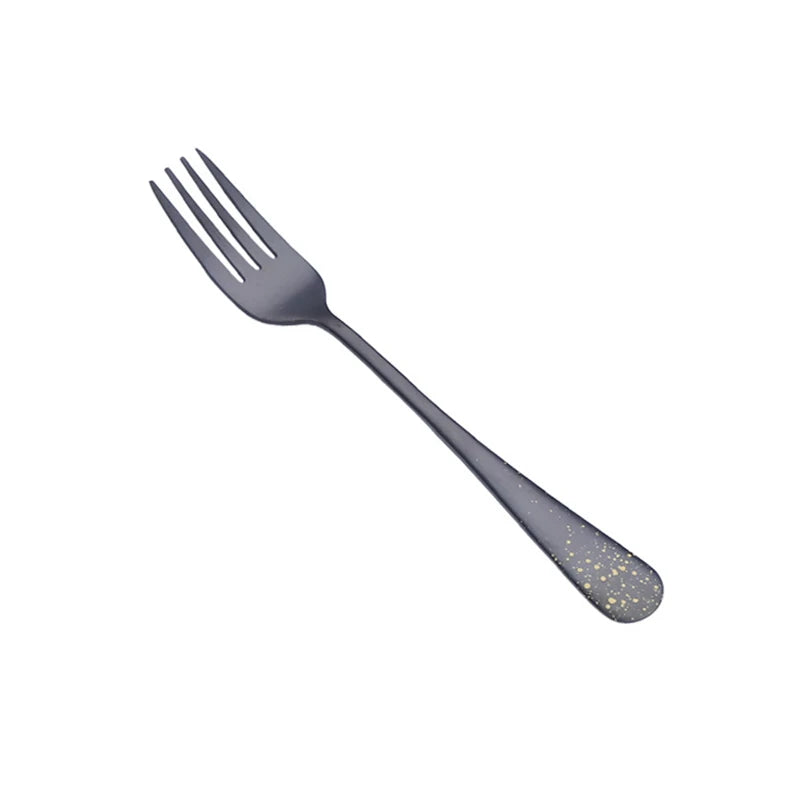 Black Tableware From Stainless Steel