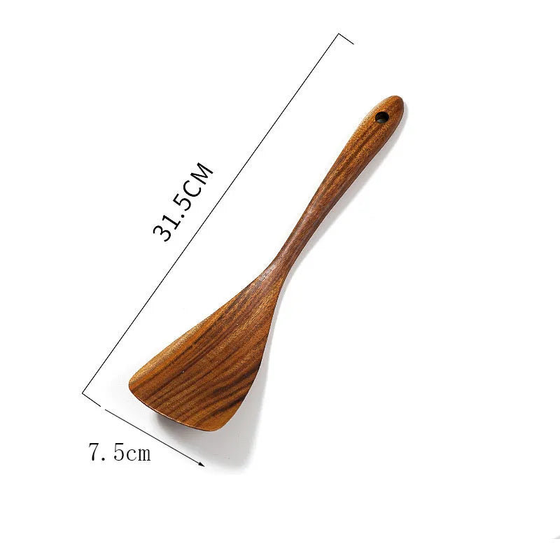 Teak Wood Tableware Spoon