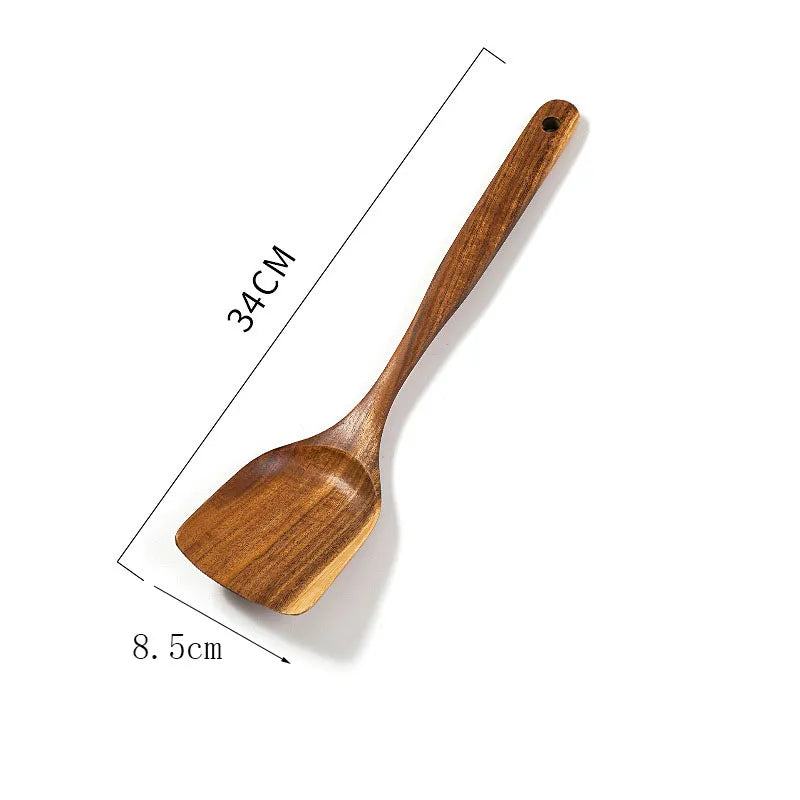 Teak Wood Tableware Spoon