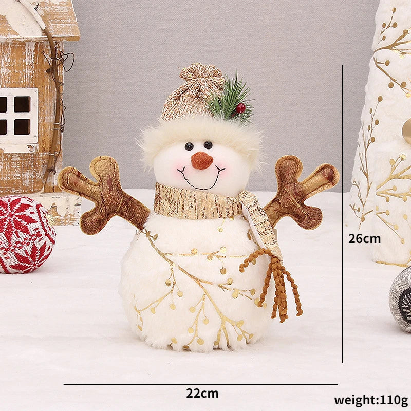 Small Snowman Doll for Christmas Home