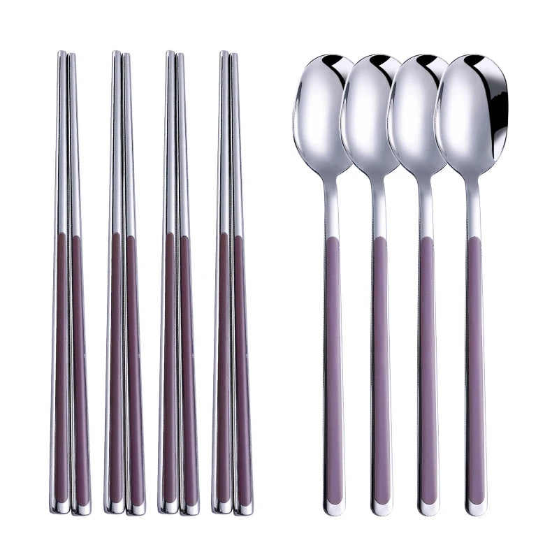Korean Cutlery Set From Stainless Steel