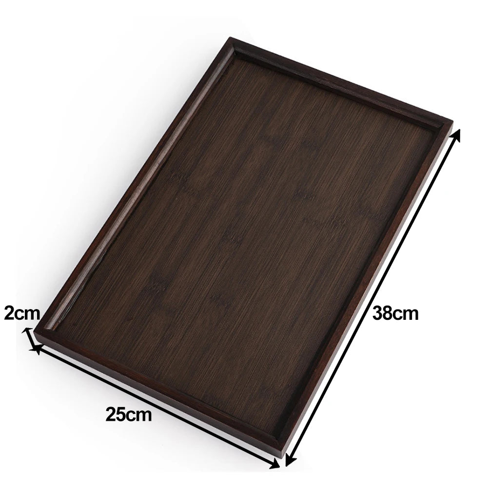 Wooden Square Serving Tray
