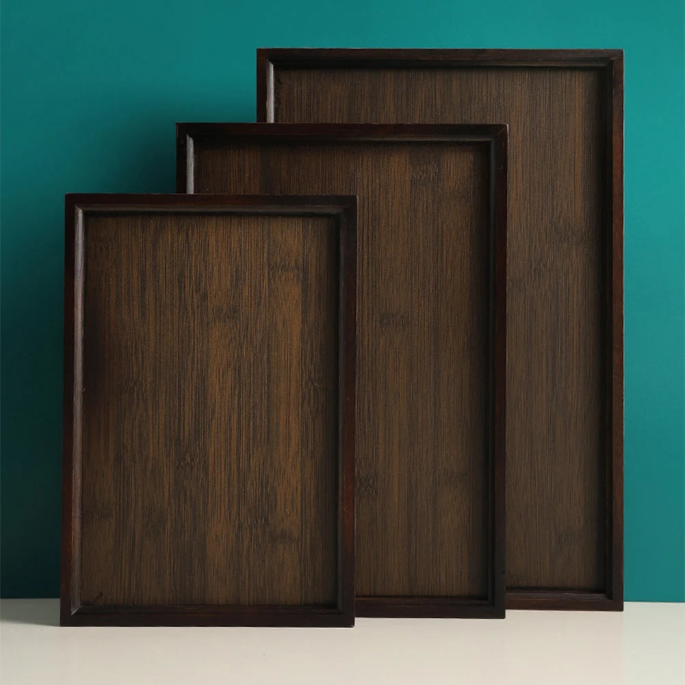 Wooden Square Serving Tray