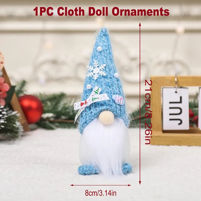 Faceless Gnome Doll For Christmas Home