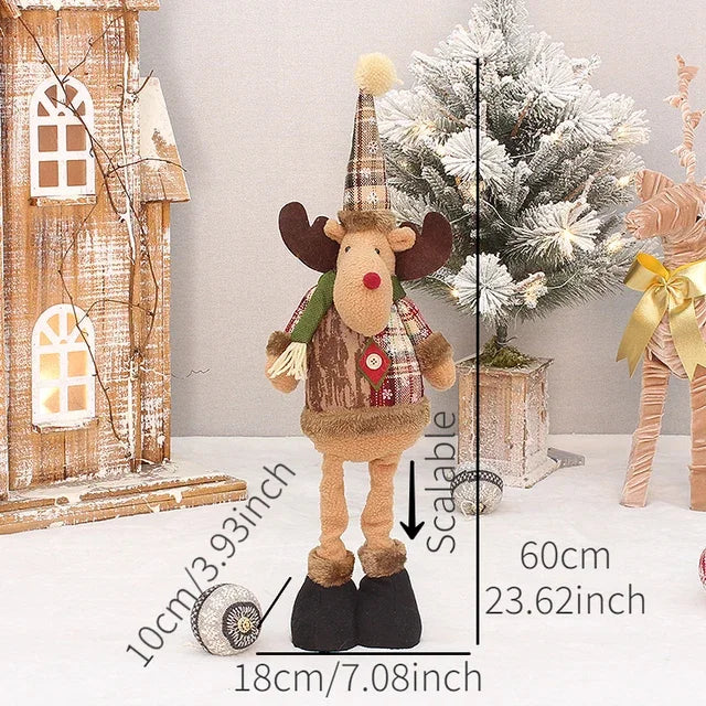 Large Standing Christmas Doll