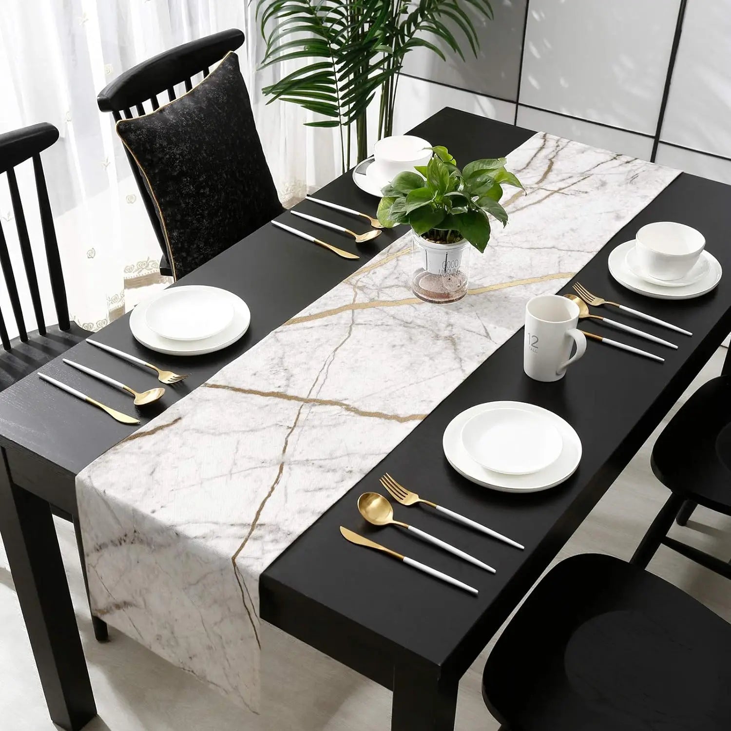 Marble Table Linen