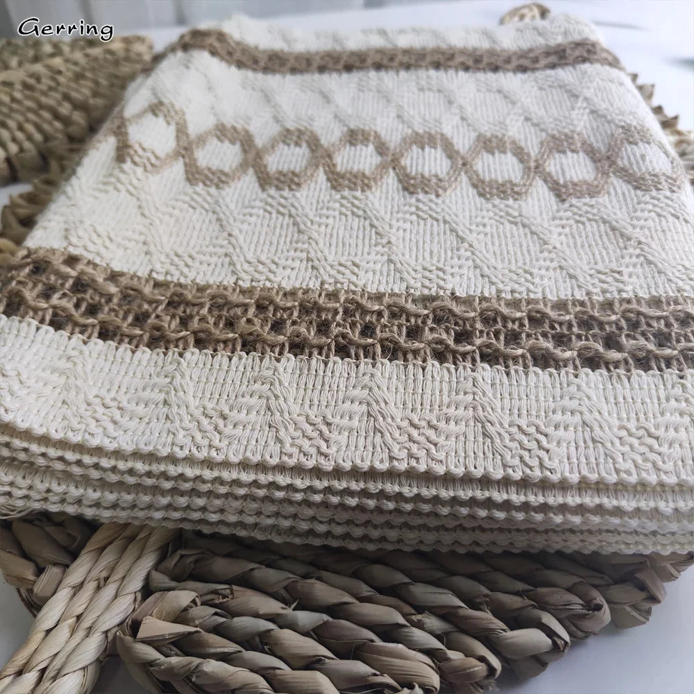 Vintage Table Runner With Pattern