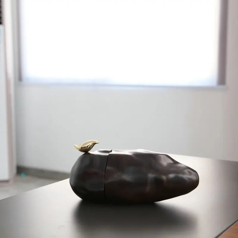 Creative Nordic Bookend Of Rock